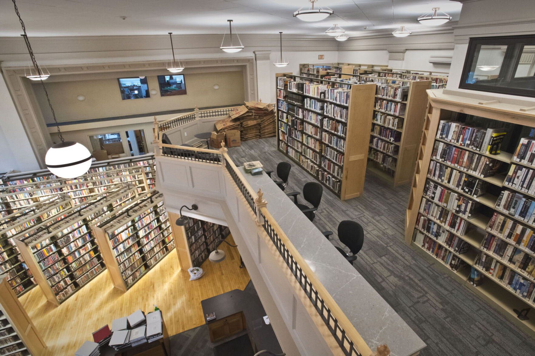 Revamped Potsdam Library aims for Sunday reopening